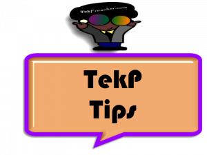 TekP Tips on Google Calendar
